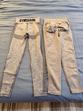Boundle of Gymshark Gray Seamless High-Waist Leggings
